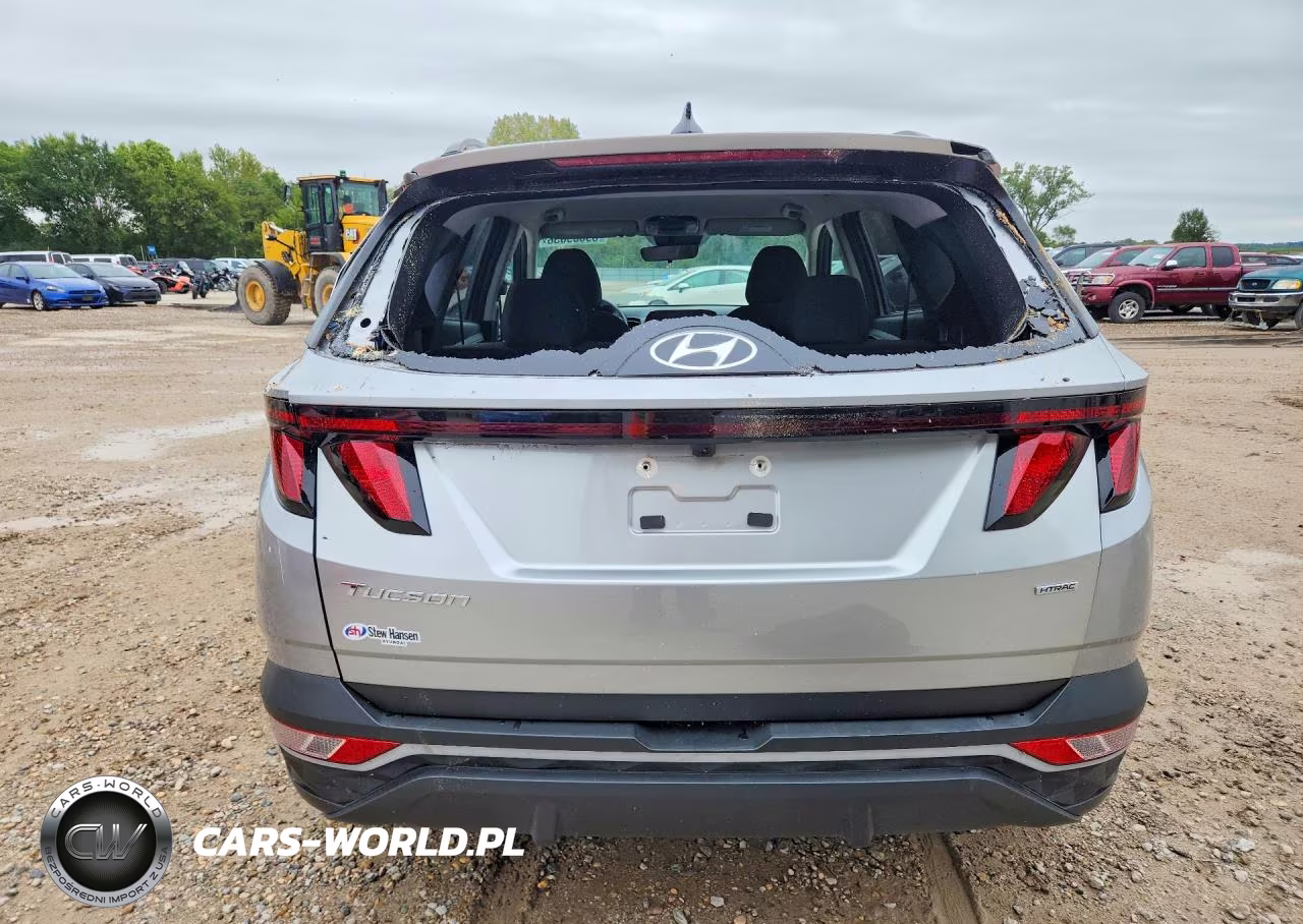 2024 Hyundai Tucson Sel VIN:5NMJBCDE9RH374657 - 6