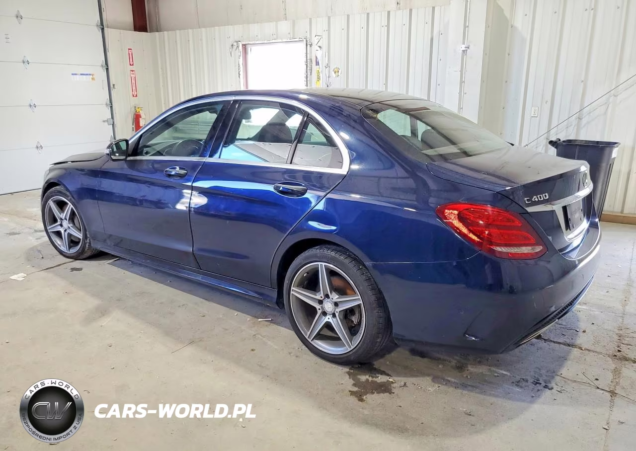 2015 Mercedes-Benz C 400 4Matic VIN:55SWF6GB5FU044474 - 2