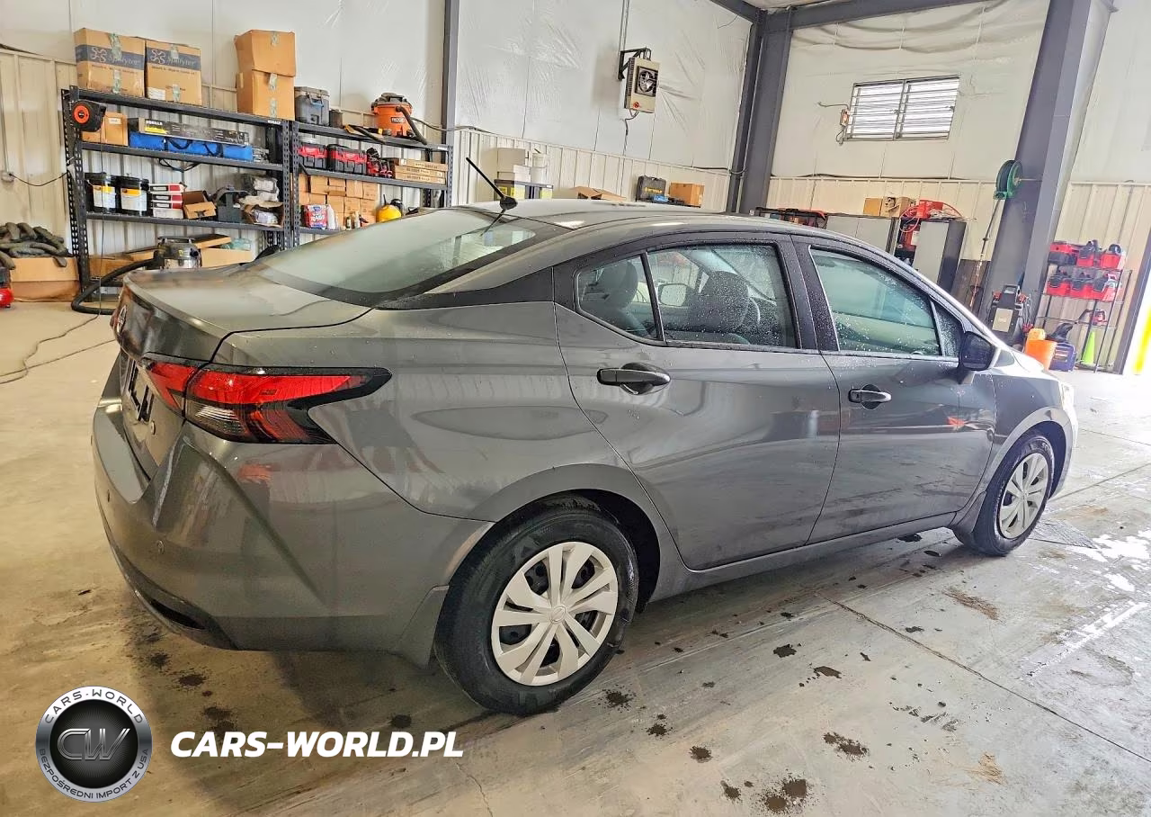 2025 Nissan Versa S VIN:3N1CN8DV4SL882592 - 3