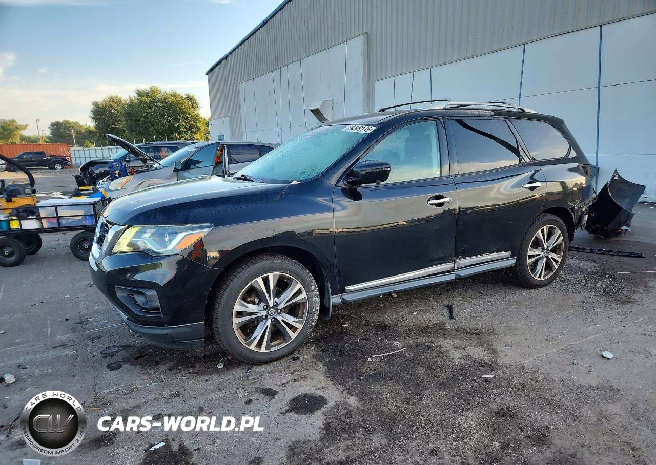 2019 Nissan Pathfinder Platinum VIN:5N1DR2MN3KC649331 - 1