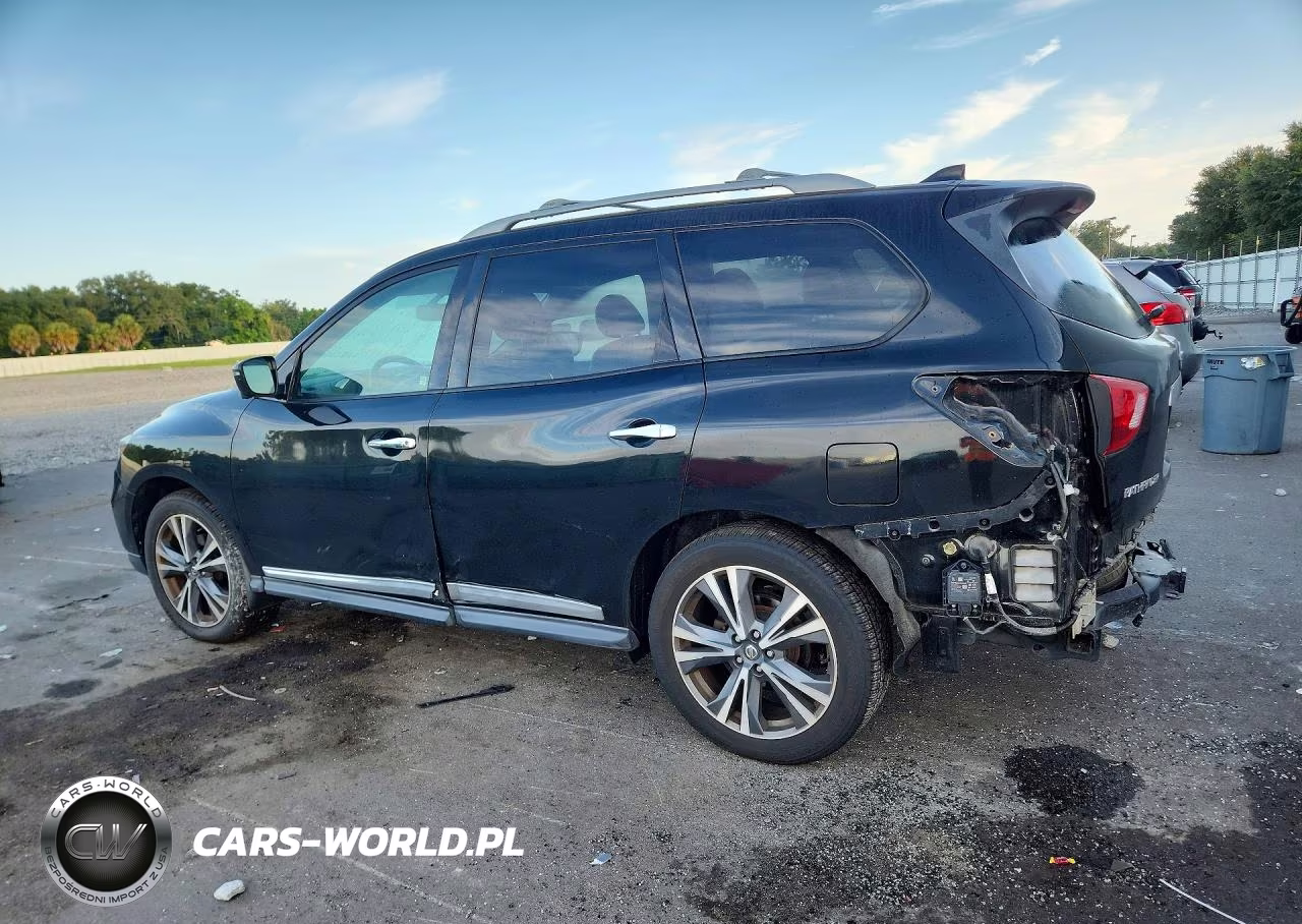 2019 Nissan Pathfinder Platinum VIN:5N1DR2MN3KC649331 - 2