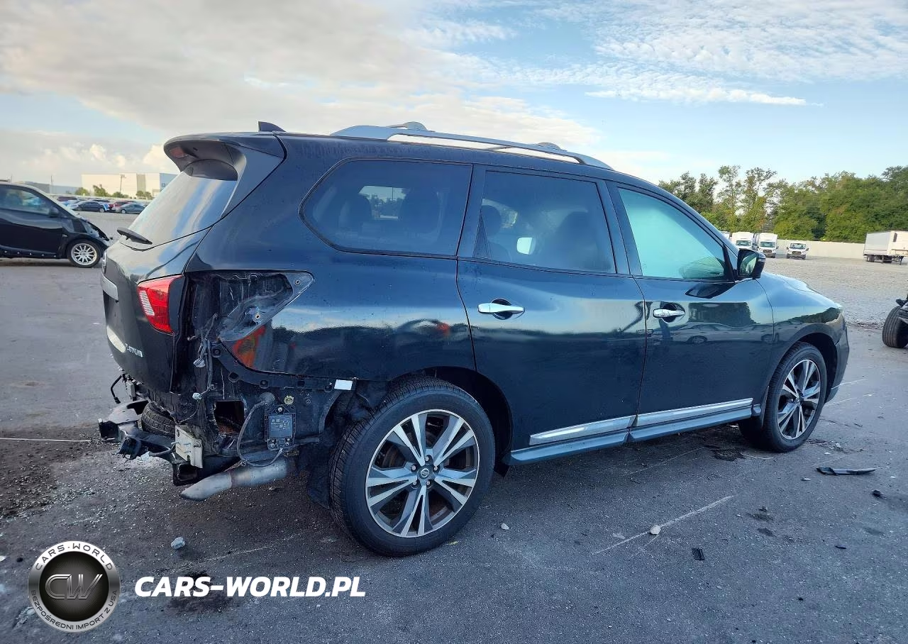 2019 Nissan Pathfinder Platinum VIN:5N1DR2MN3KC649331 - 3