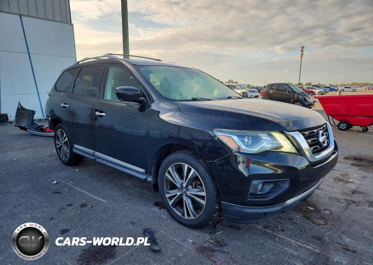 2019 Nissan Pathfinder Platinum VIN:5N1DR2MN3KC649331 - 4