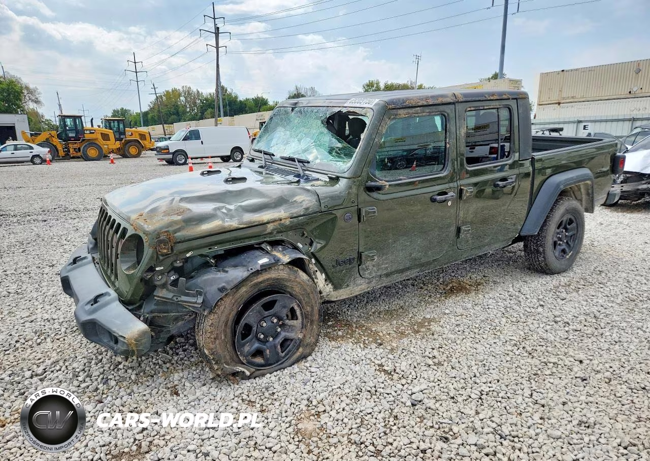 2022 Jeep Gladiator Sport VIN:1C6HJTAG2NL101065 - 1