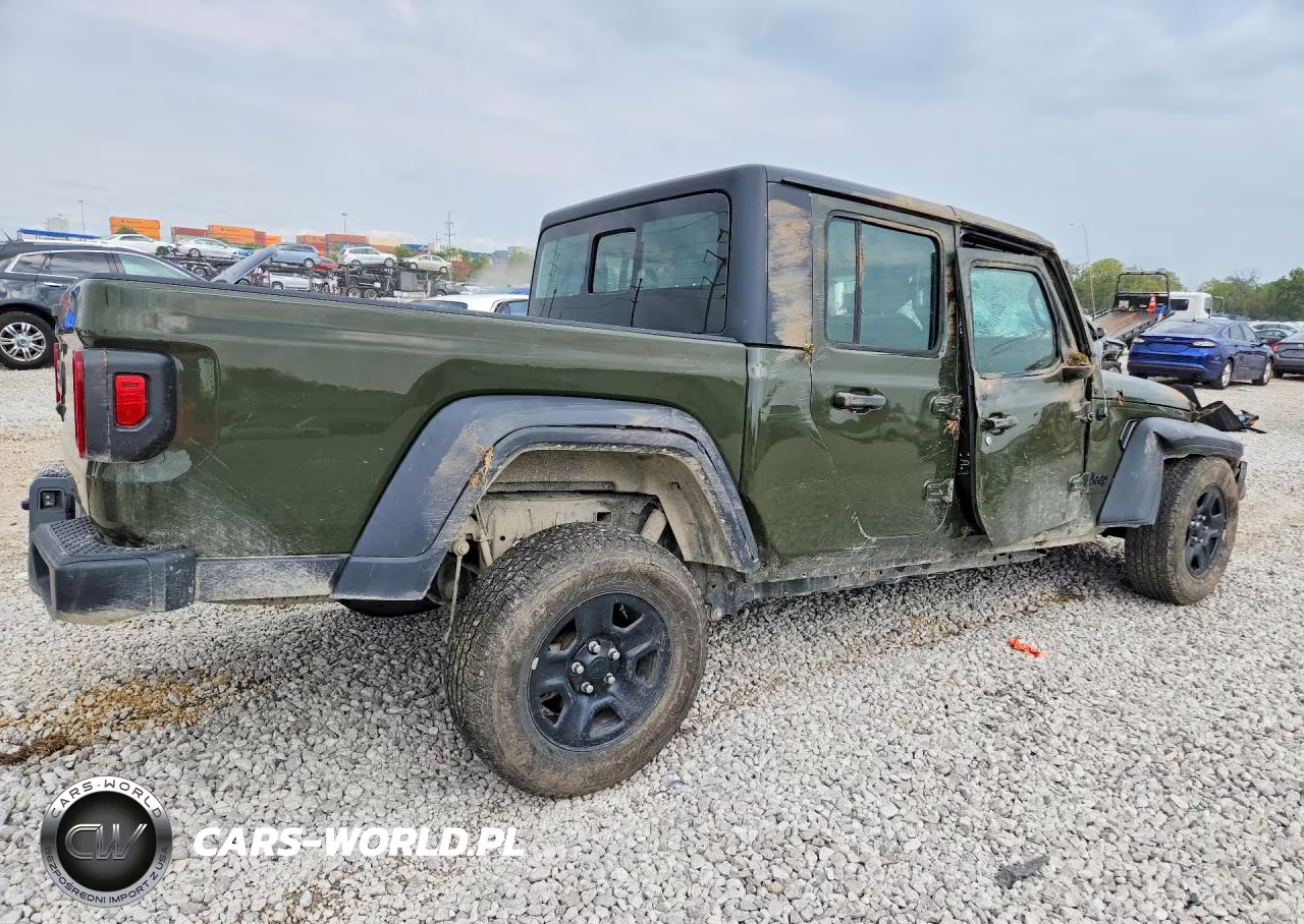 2022 Jeep Gladiator Sport VIN:1C6HJTAG2NL101065 - 3