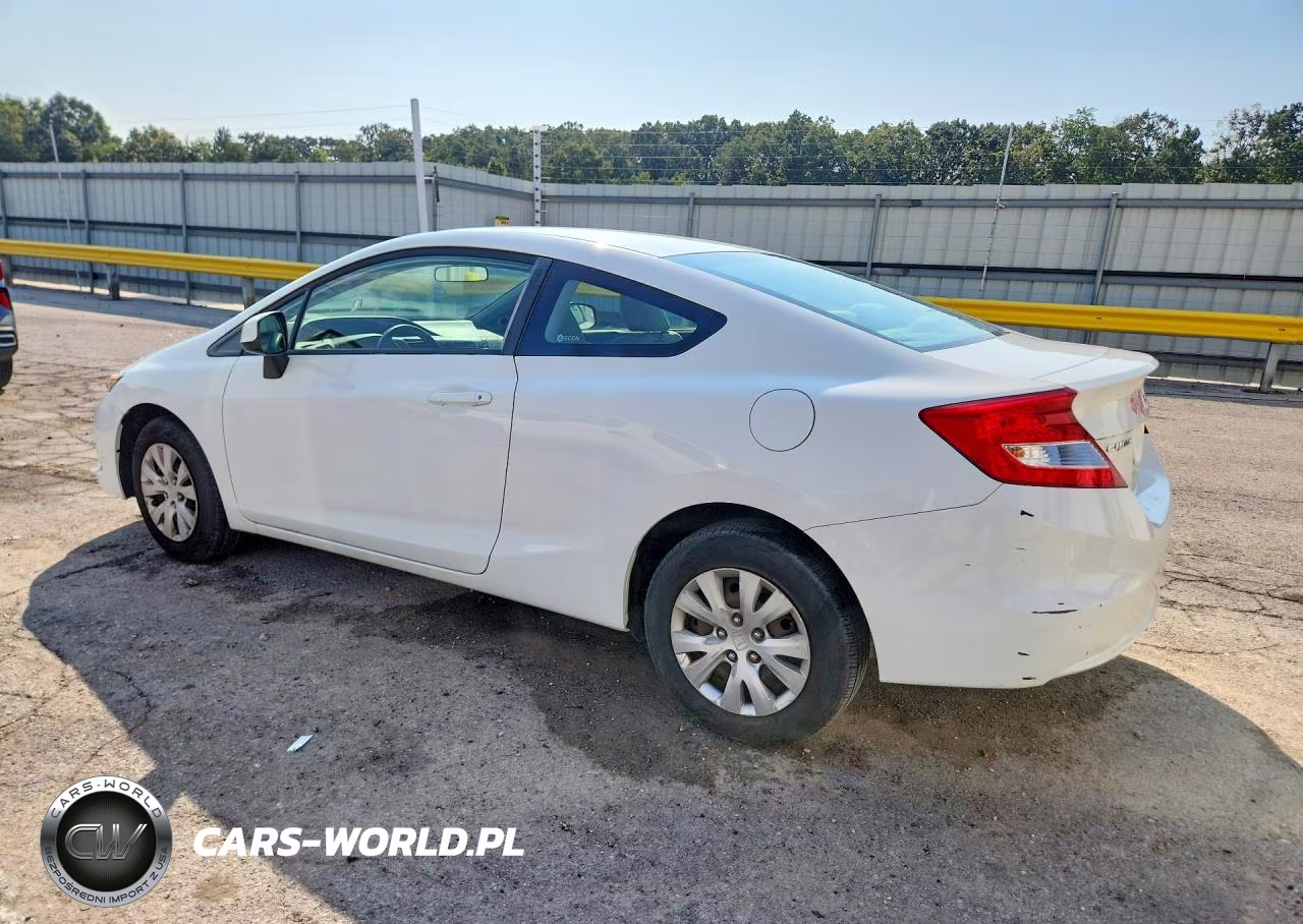 2012 Honda Civic Lx VIN:2HGFG3B55CH560193 - 2