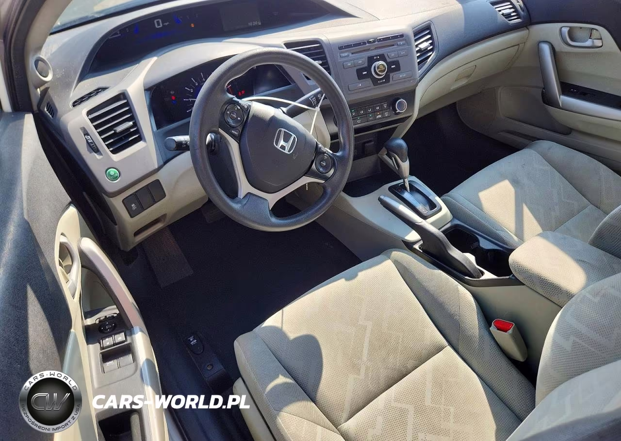 2012 Honda Civic Lx VIN:2HGFG3B55CH560193 - 8