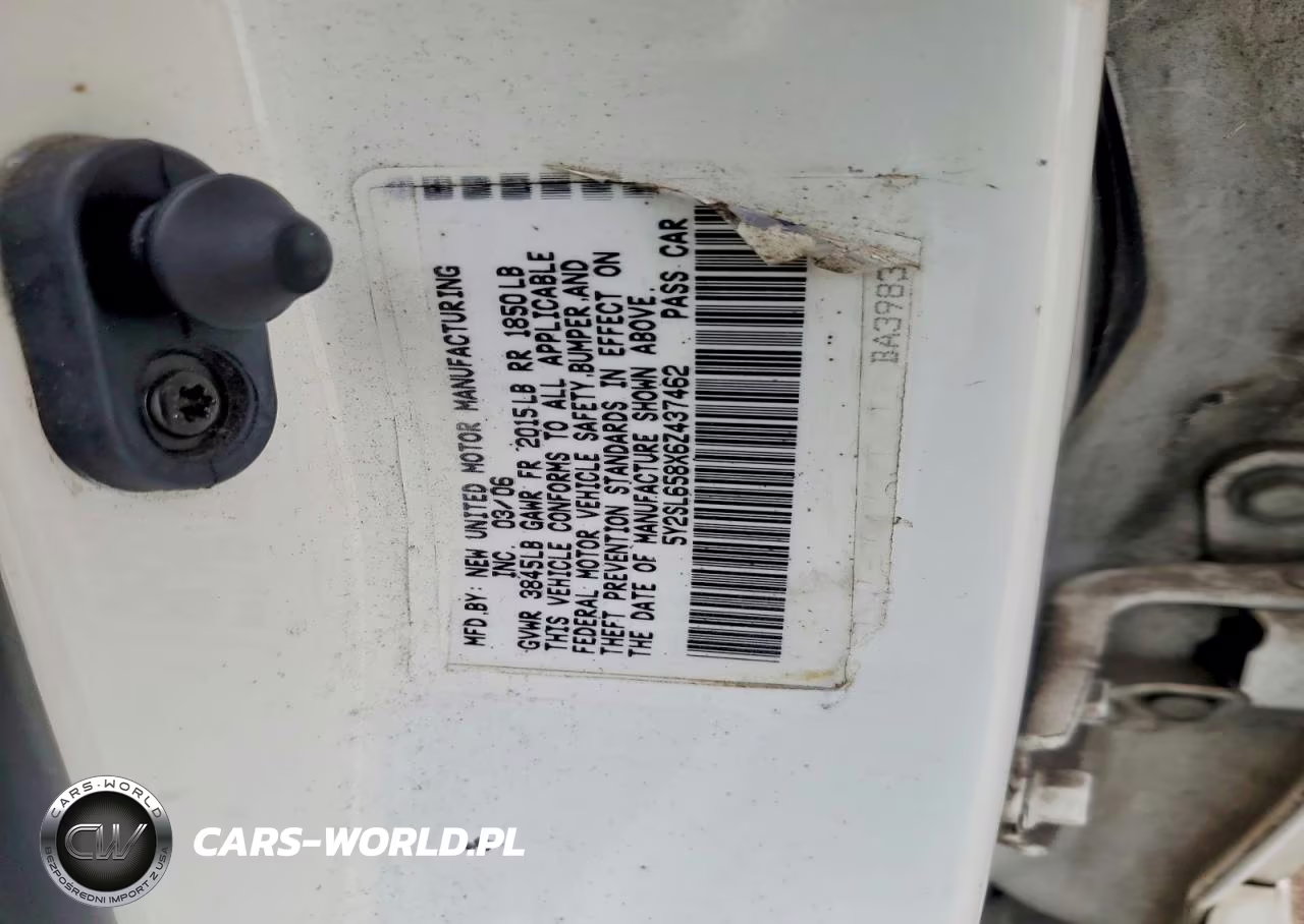 2006 Pontiac Vibe VIN:5Y2SL658X6Z437462 - 12