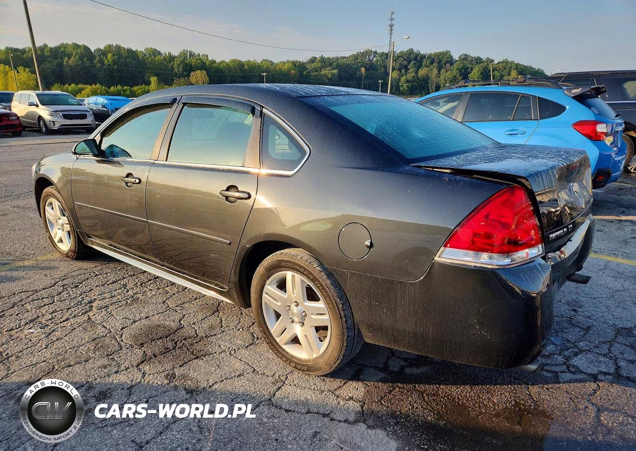 2012 Chevrolet Impala Lt VIN:2G1WG5E39C1287409 - 2