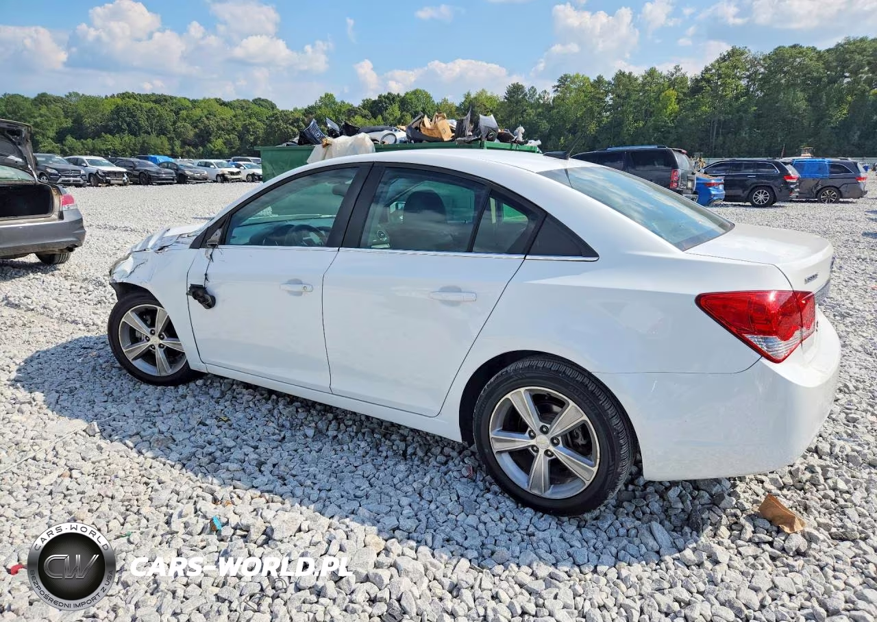 2013 Chevrolet Cruze Lt VIN:1G1PE5SB4D7104489 - 2