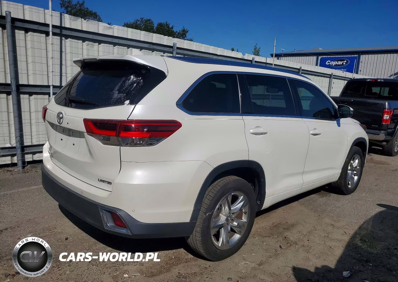 2017 Toyota Highlander Limited VIN:5TDYZRFH3HS233549 - 3