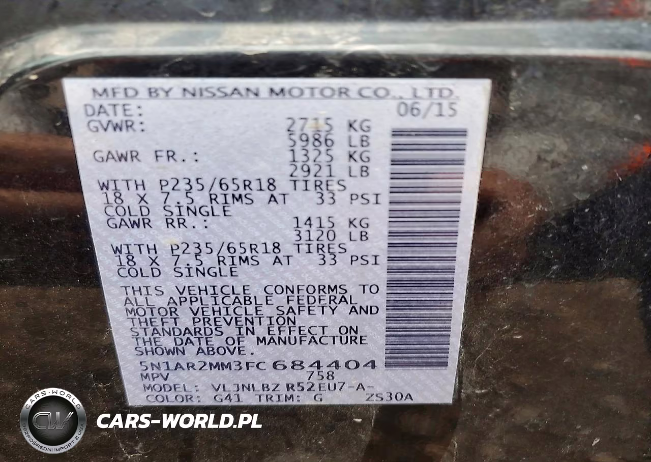 2015 Nissan Pathfinder S VIN:5N1AR2MM3FC684404 - 12