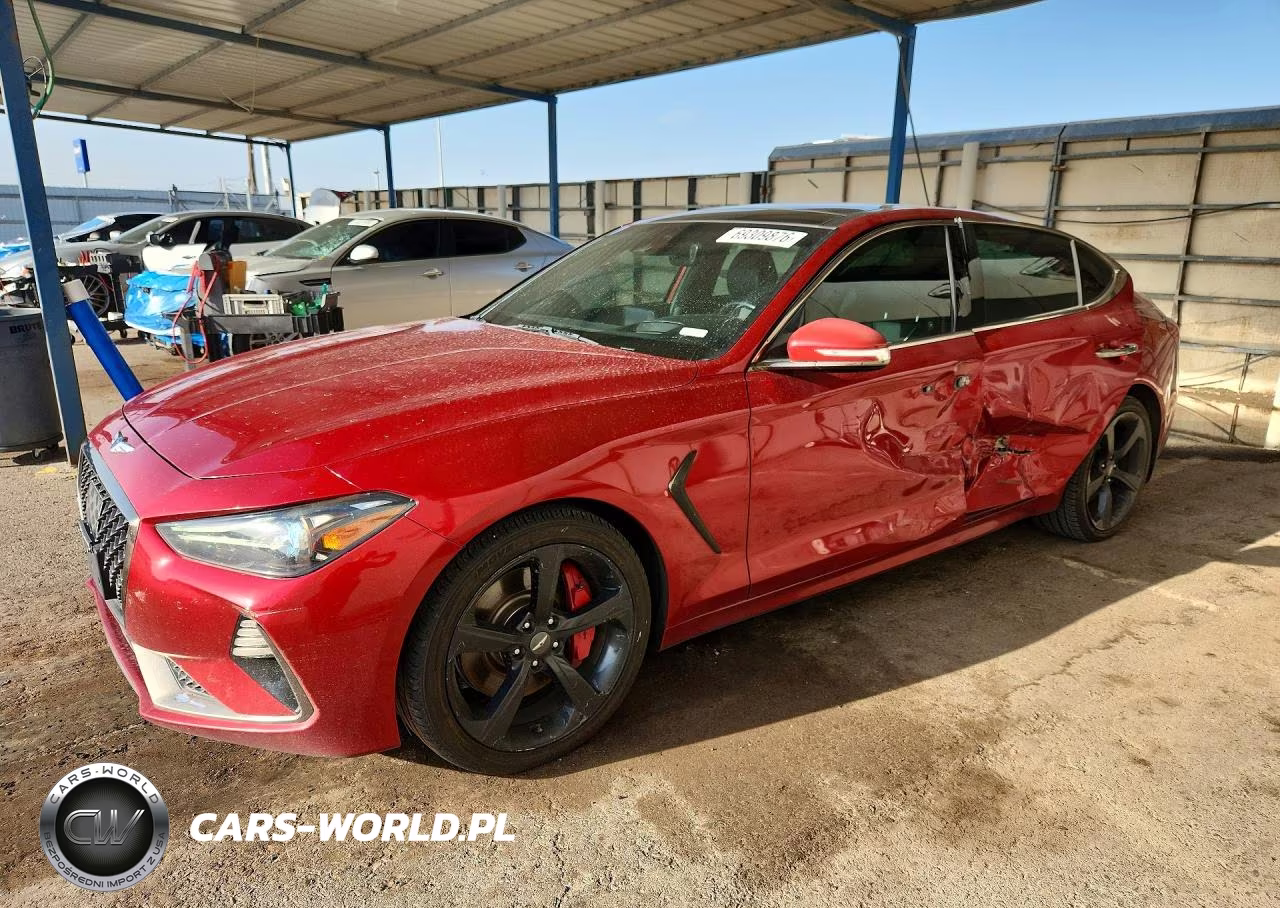 2019 Genesis G70 3.3T Dynamic Edition VIN:KMTG34LE7KU015354 - 1