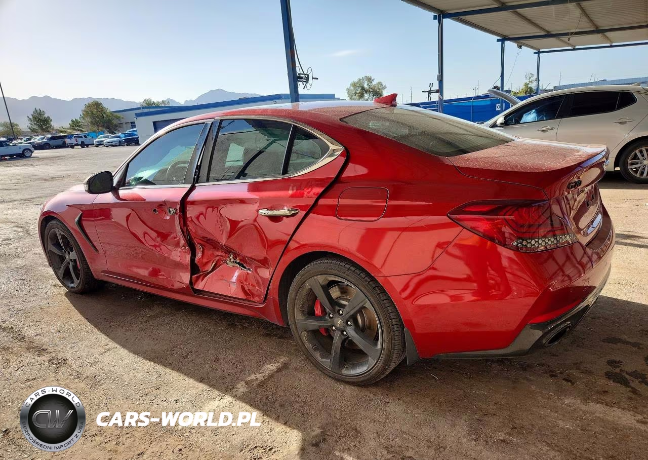 2019 Genesis G70 3.3T Dynamic Edition VIN:KMTG34LE7KU015354 - 2