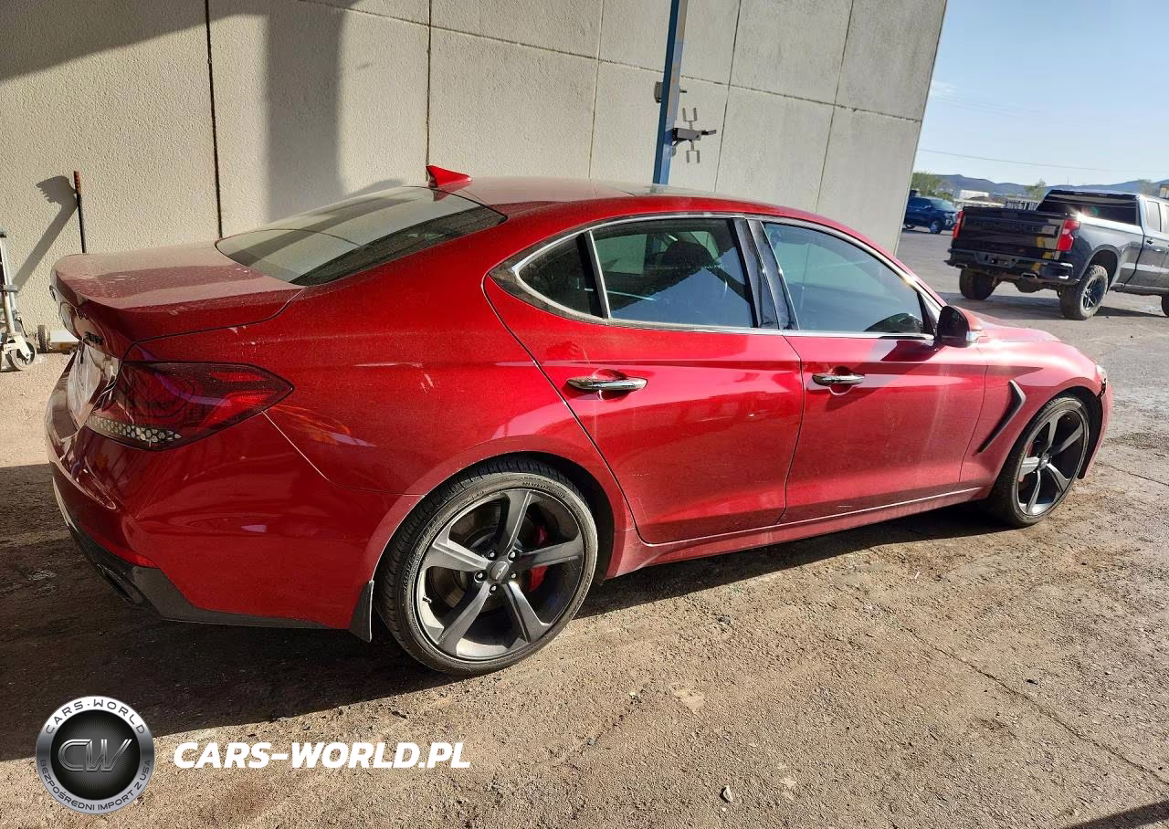2019 Genesis G70 3.3T Dynamic Edition VIN:KMTG34LE7KU015354 - 3