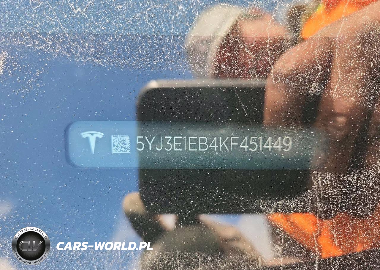 2019 Tesla Model 3 VIN:5YJ3E1EB4KF451449 - 12