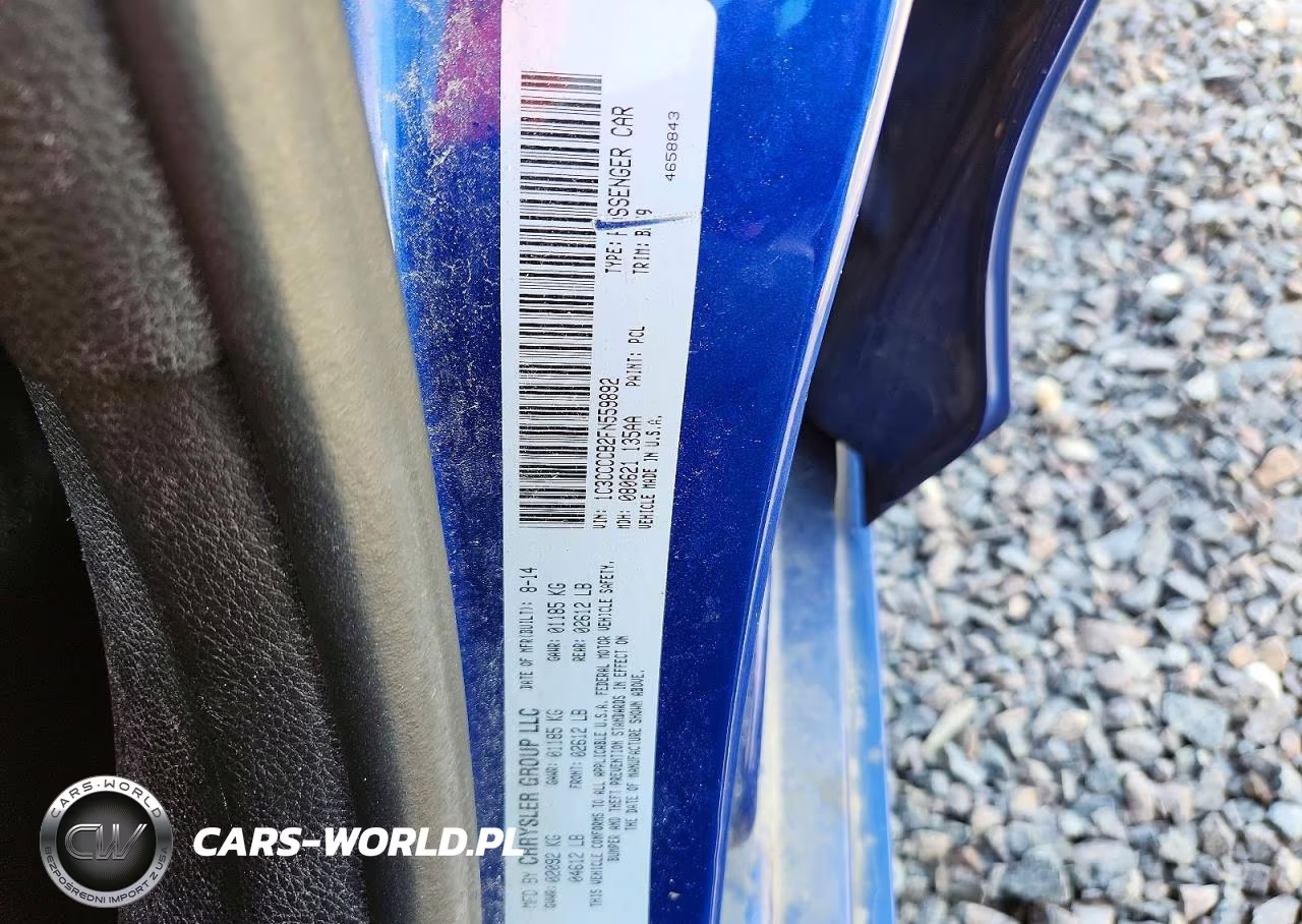 2015 Chrysler 200 C VIN:1C3CCCCB2FN559892 - 12