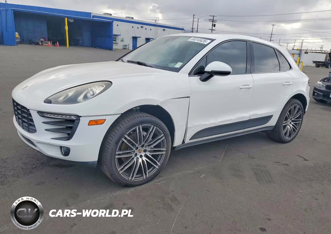 2017 Porsche Macan S VIN:WP1AB2A57HLB10296 - 1