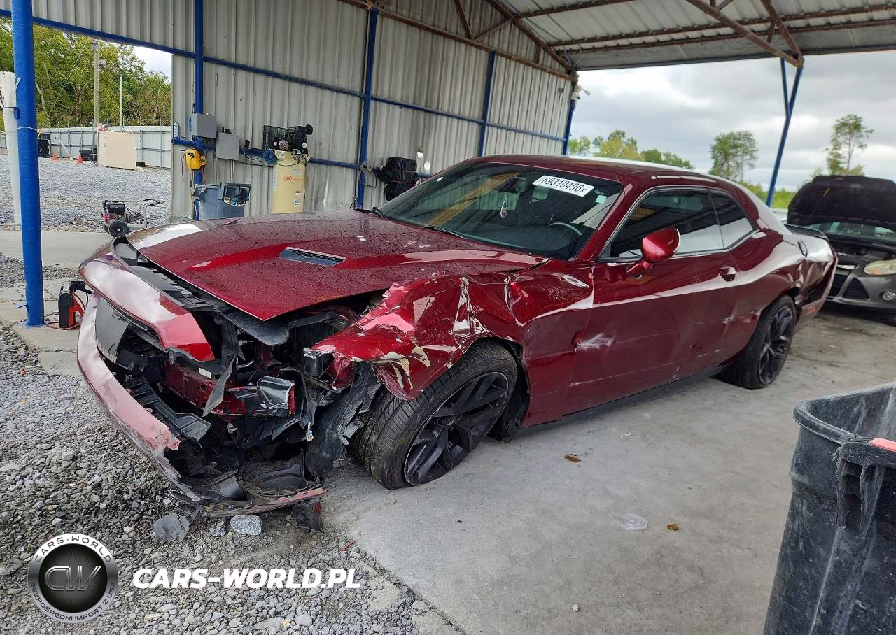 2021 Dodge Challenger Sxt VIN:2C3CDZAG2MH552364 - 1
