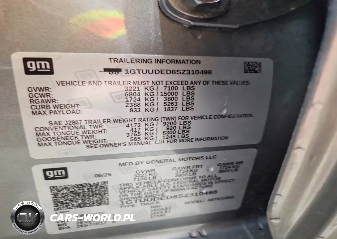 2025 GMC Sierra K1500 Slt VIN:1GTUUDED8SZ310498 - 12