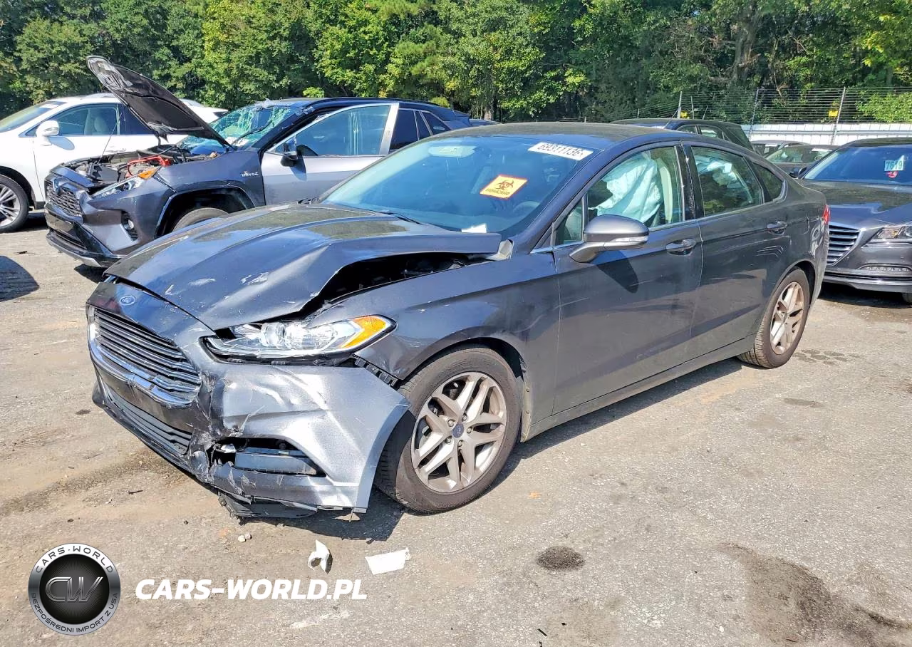2016 Ford Fusion Se VIN:3FA6P0H74GR130290 - 1
