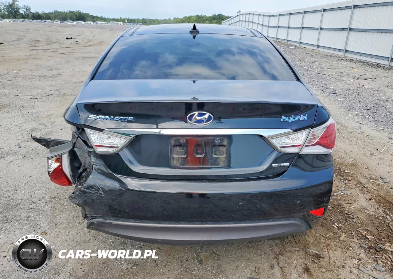 2013 Hyundai Sonata Hybrid VIN:KMHEC4A43DA050702 - 6
