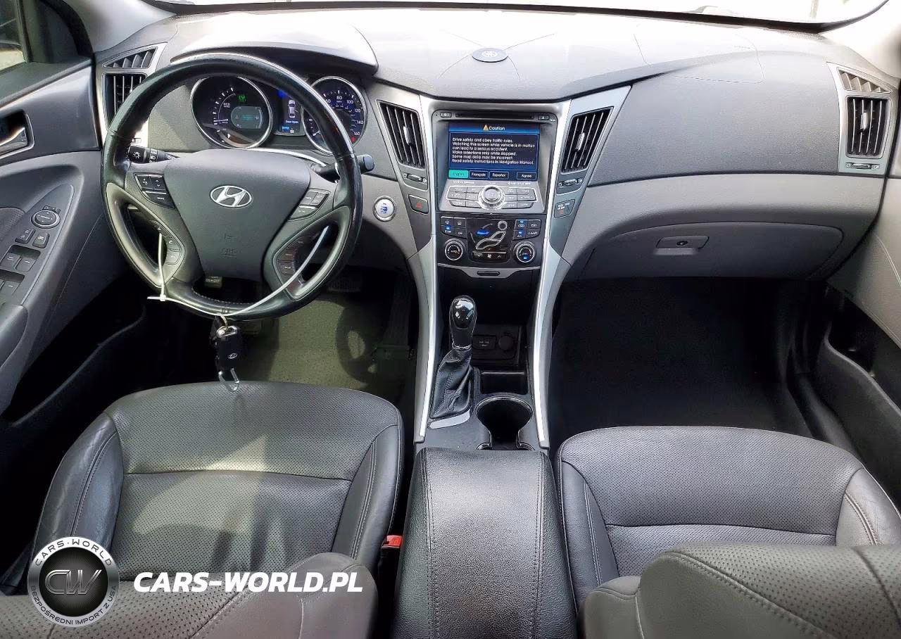 2013 Hyundai Sonata Hybrid VIN:KMHEC4A43DA050702 - 8