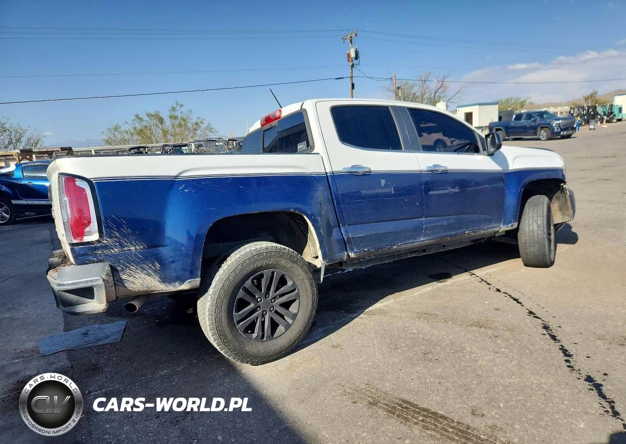 2016 GMC Canyon Slt VIN:1GTG6DE39G1196564 - 3