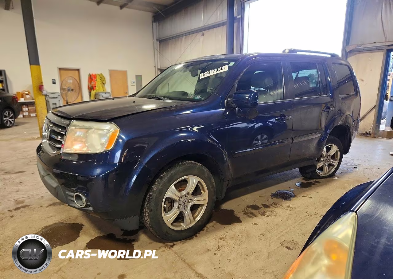2013 Honda Pilot Exl VIN:5FNYF4H59DB009330 - 1
