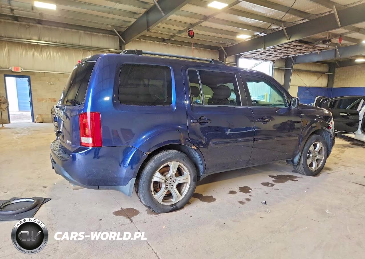 2013 Honda Pilot Exl VIN:5FNYF4H59DB009330 - 3