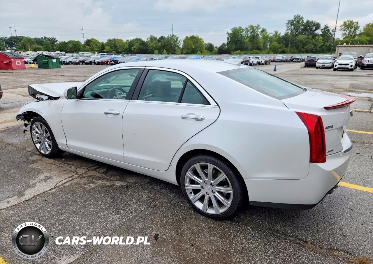 2017 Cadillac Ats Luxury VIN:1G6AH5SX8H0143717 - 2