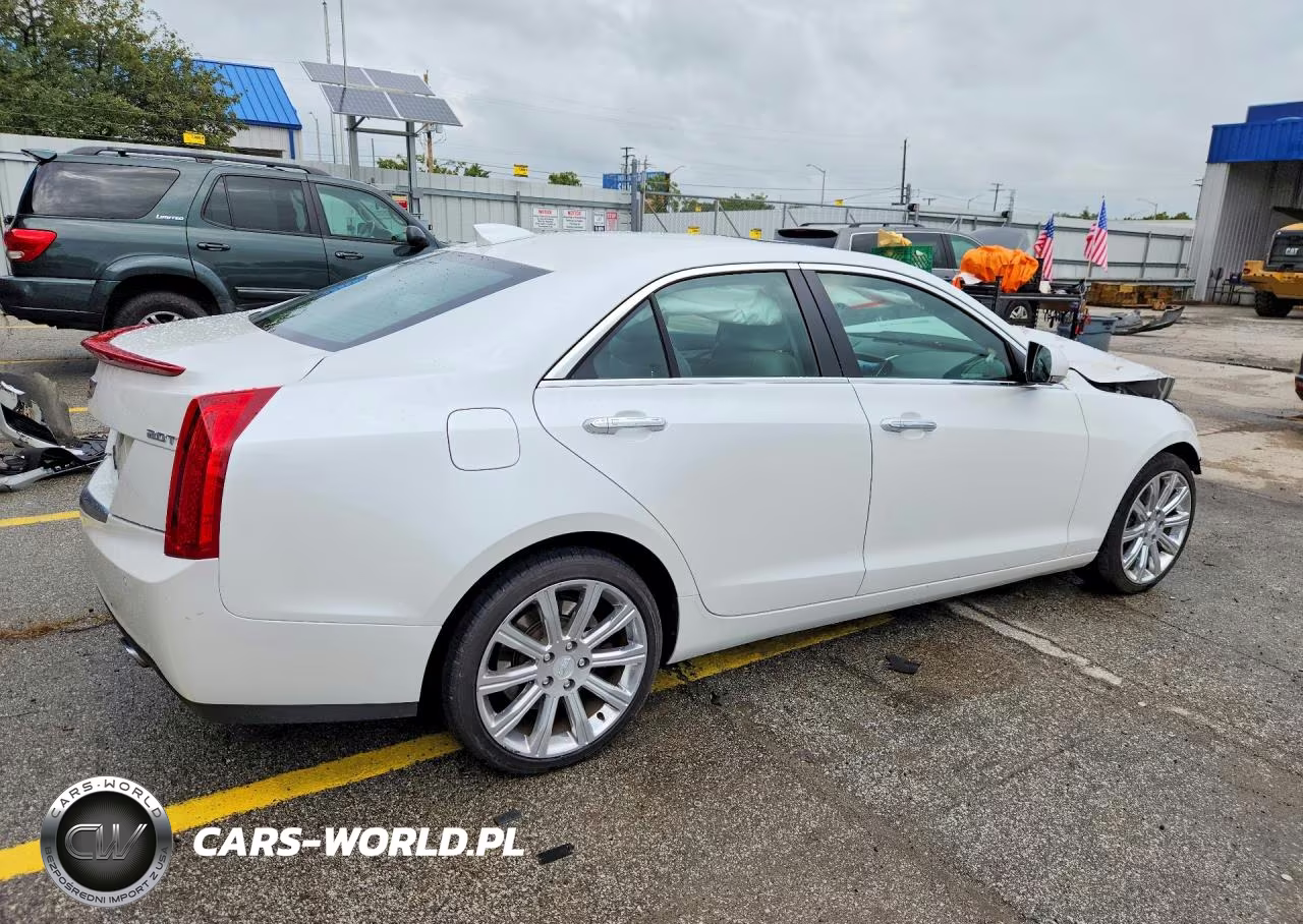 2017 Cadillac Ats Luxury VIN:1G6AH5SX8H0143717 - 3