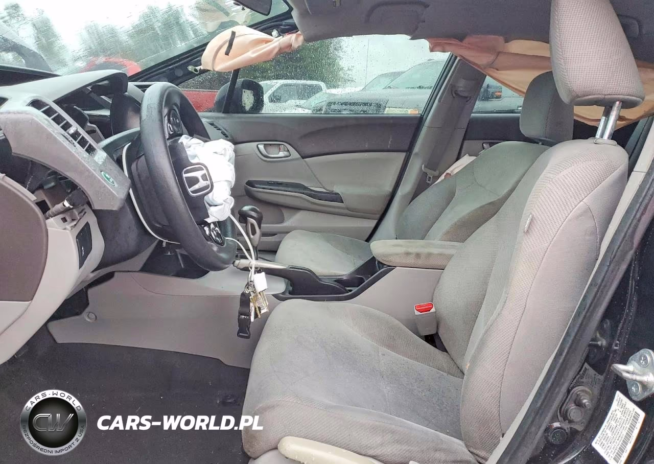 2012 Honda Civic Lx VIN:2HGFB2F55CH333072 - 7