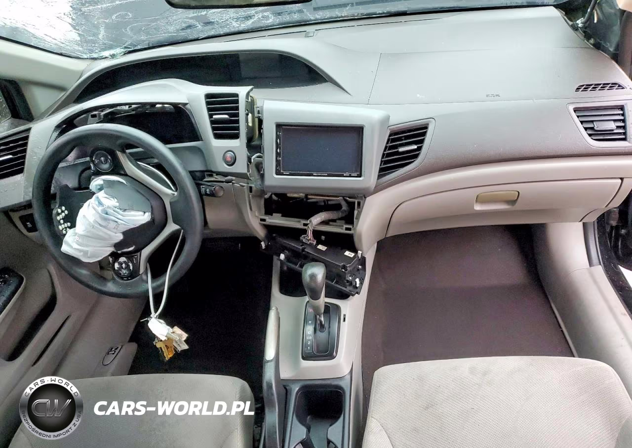 2012 Honda Civic Lx VIN:2HGFB2F55CH333072 - 8