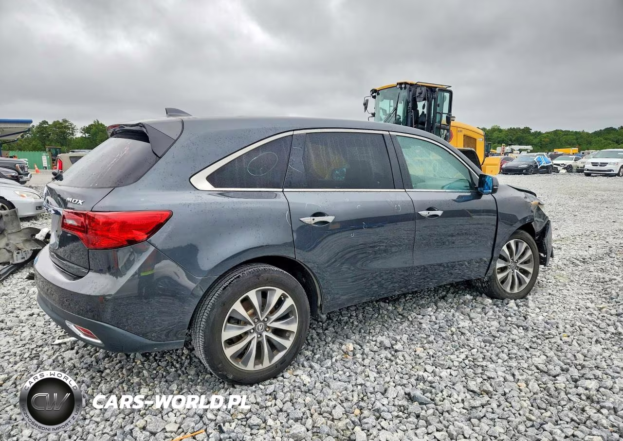 2016 Acura Mdx Technology VIN:5FRYD3H4XGB009444 - 3