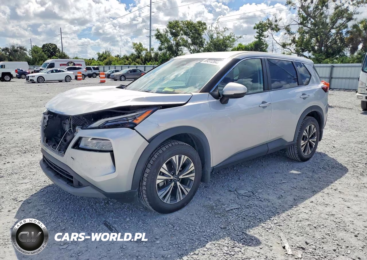 2022 Nissan Rogue Sv VIN:5N1BT3BB8NC688511 - 1