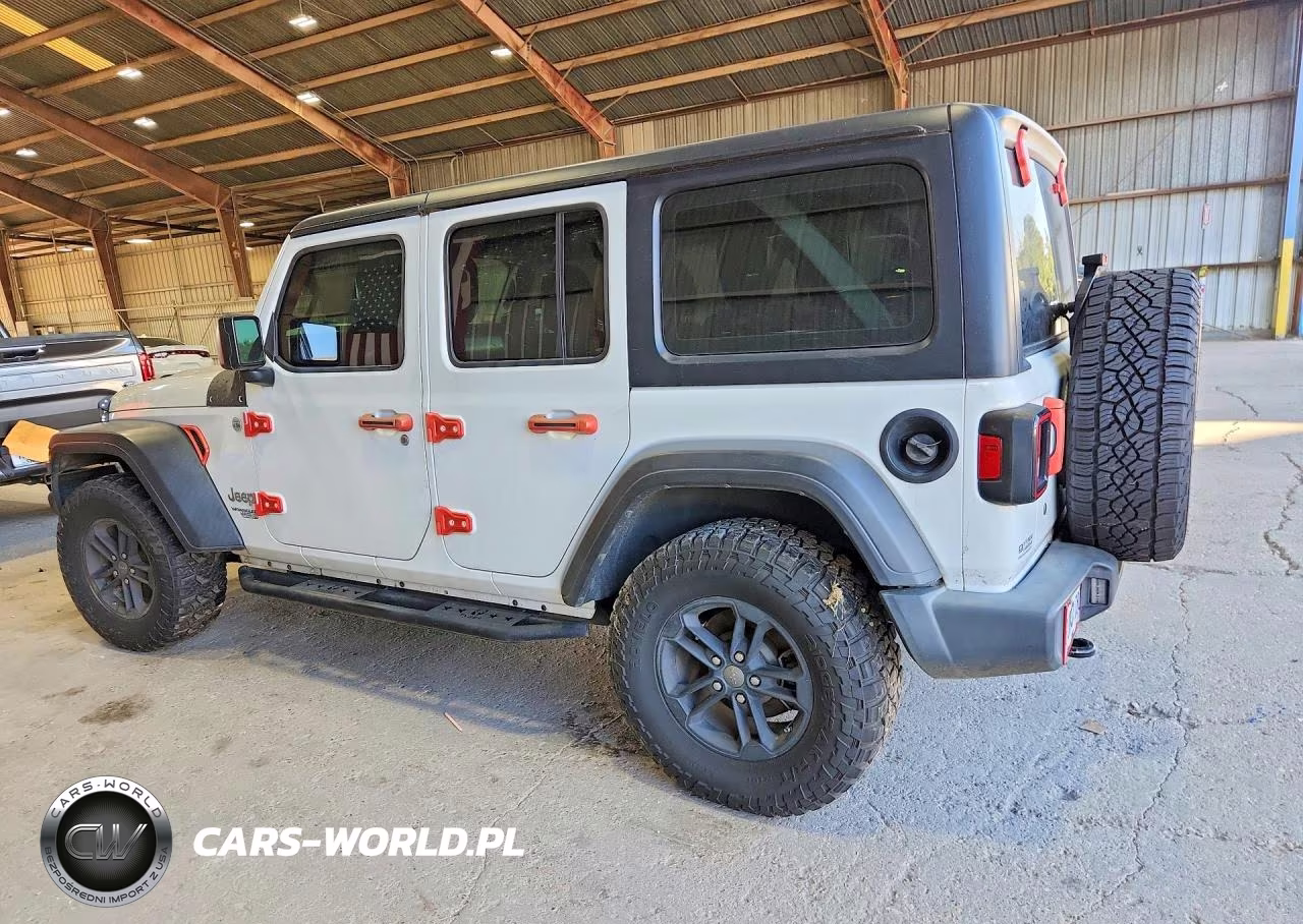 2018 Jeep Wrangler Unlimited Sport VIN:1C4HJXDG8JW171416 - 2