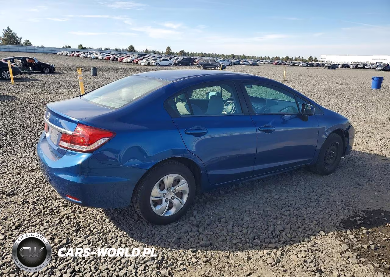 2014 Honda Civic Lx VIN:19XFB2F55EE266972 - 3
