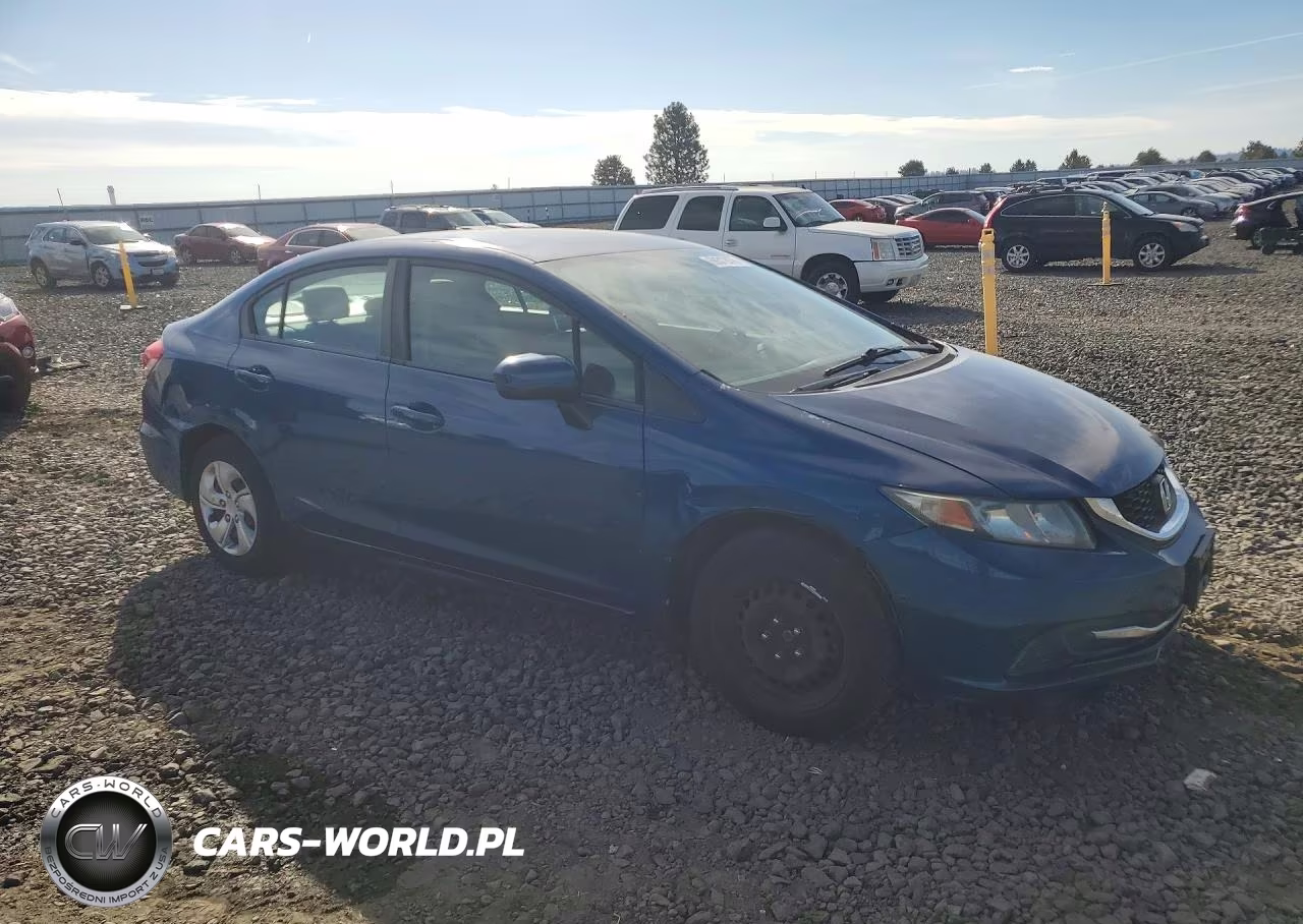 2014 Honda Civic Lx VIN:19XFB2F55EE266972 - 4