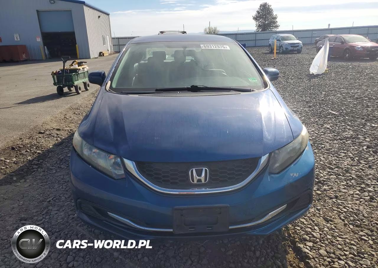 2014 Honda Civic Lx VIN:19XFB2F55EE266972 - 5