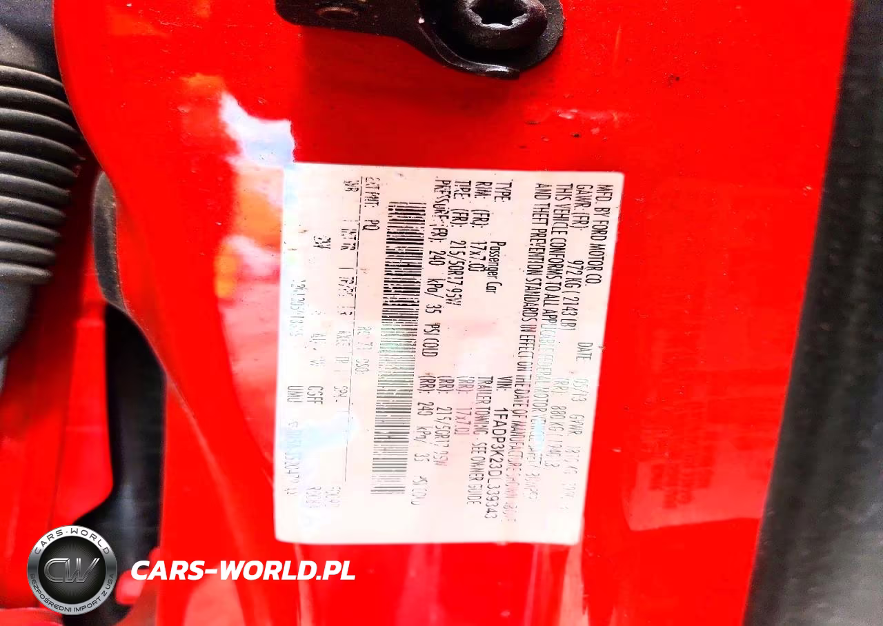 2013 Ford Focus Se VIN:1FADP3K23DL339343 - 12