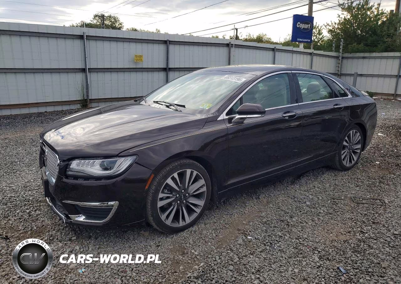 2020 Lincoln Mkz Reserve VIN:3LN6L5LU2LR604176 - 1