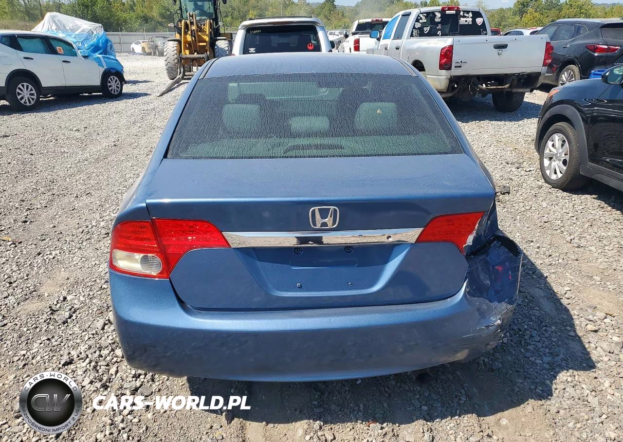 2009 Honda Civic Lx VIN:2HGFA16559H503873 - 6