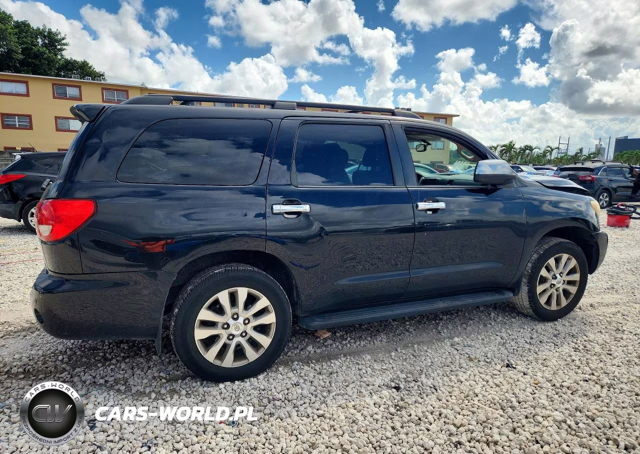 2012 Toyota Sequoia Limited VIN:5TDKY5G19CS039037 - 3
