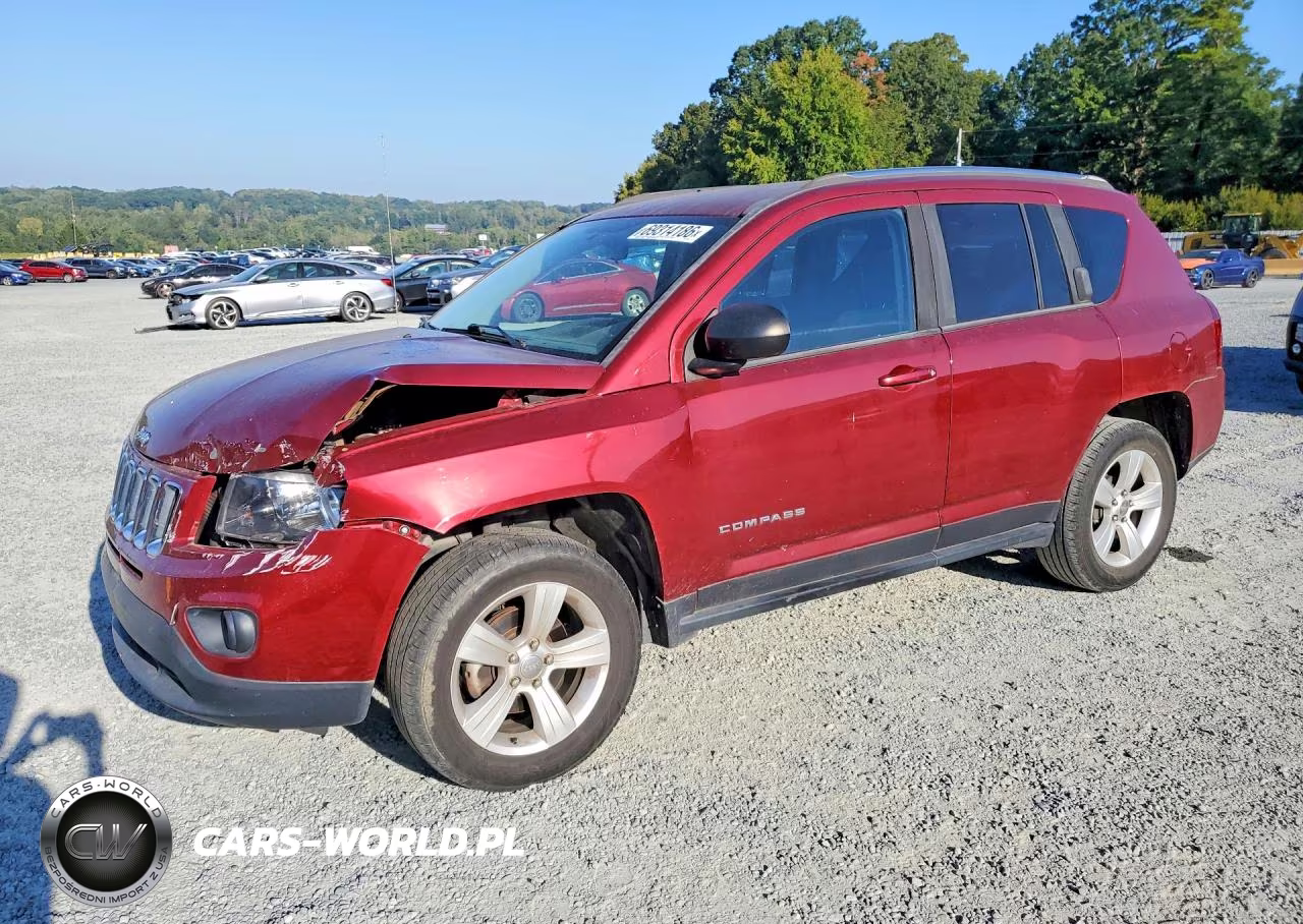 2014 Jeep Compass Sport VIN:1C4NJCBB4ED894054 - 1