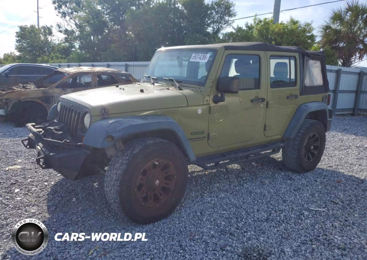 2013 Jeep Wrangler Unlimited Sport VIN:1C4BJWDG8DL585107 - 1