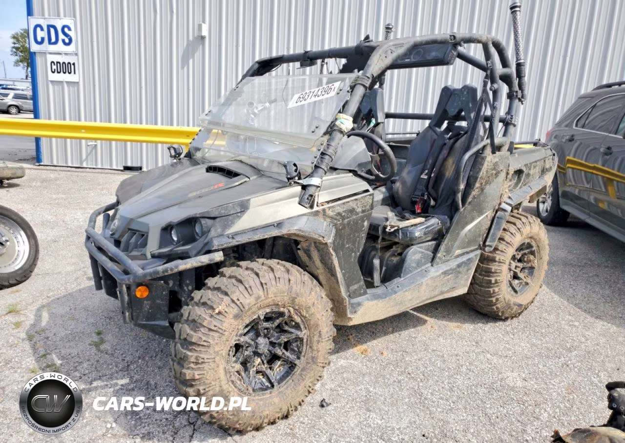 2019 Can-Am Commander Utility Vehicle VIN:3JBKKAN20KJ000748 - 2