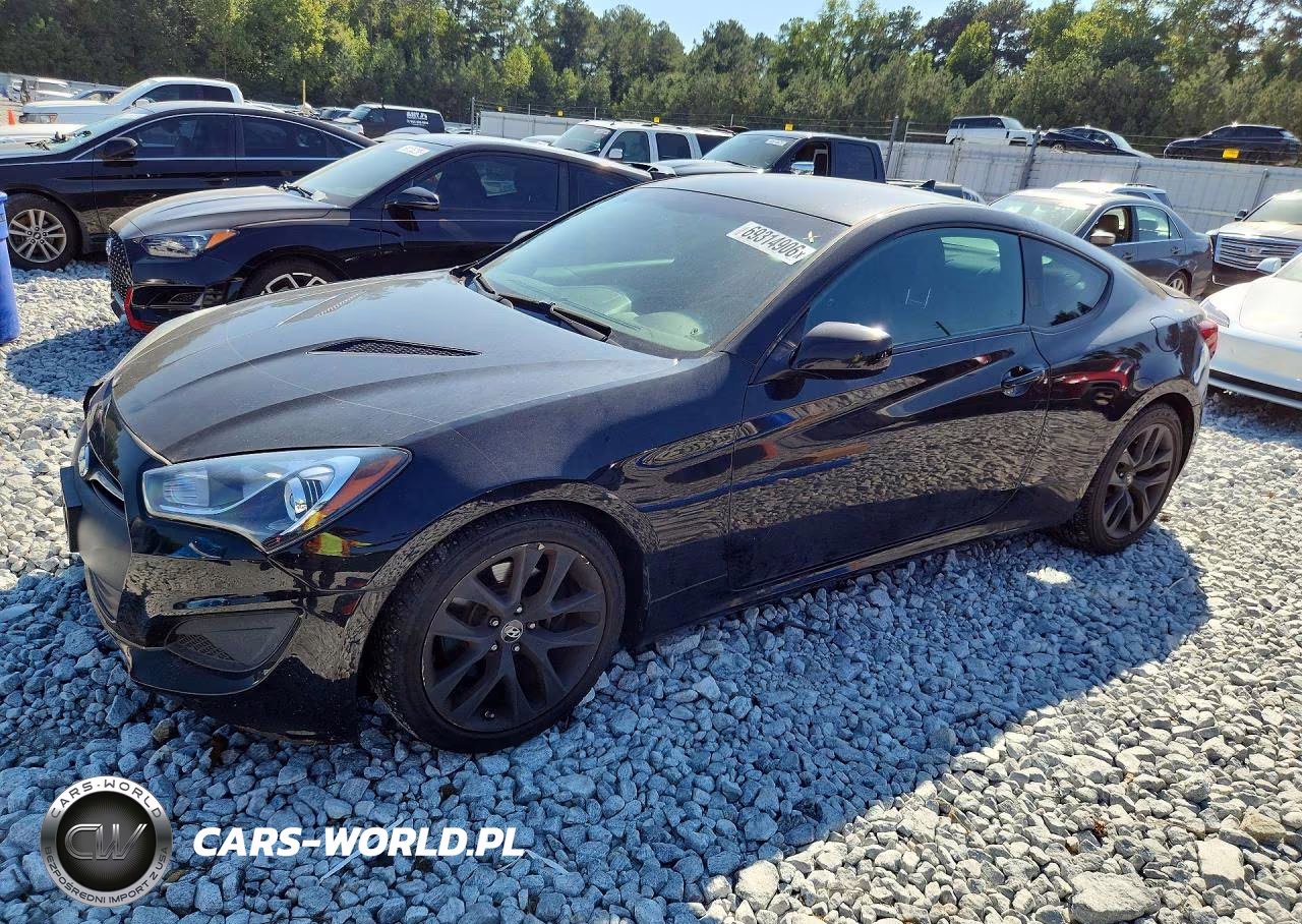 2013 Hyundai Genesis Coupe 2.0T VIN:KMHHT6KD3DU081549 - 1