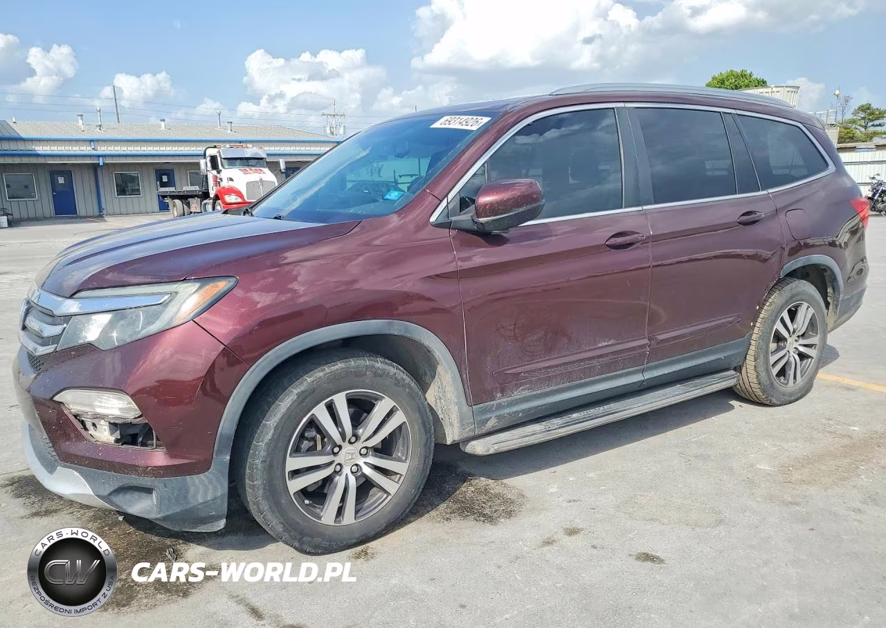 2016 Honda Pilot Exl VIN:5FNYF5H84GB034088 - 1