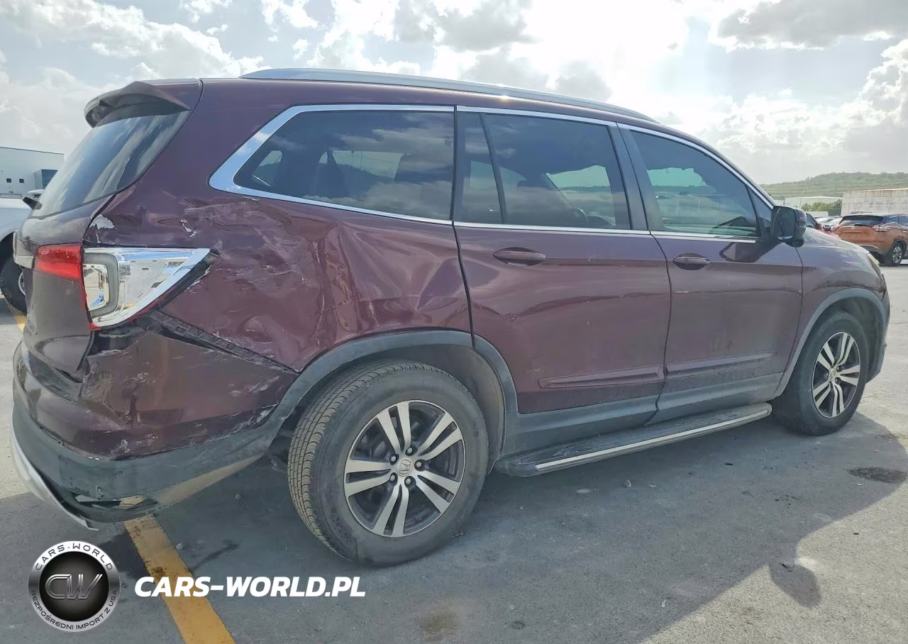 2016 Honda Pilot Exl VIN:5FNYF5H84GB034088 - 3
